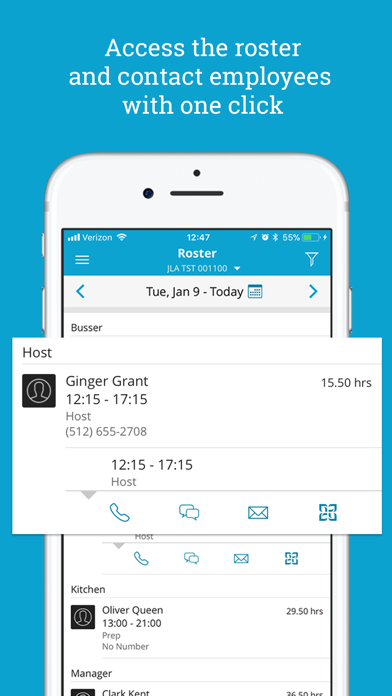 Hotschedules app for android